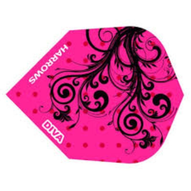 Plumas Harrows Diva Rosa y ramas