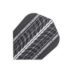 Plumas Harrows ANCHA Supergrip Plateada