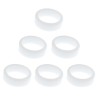 L-ring (Set of 6) White