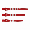 Palo Aluminio Anodised Pyramid Shaft RED MIDI