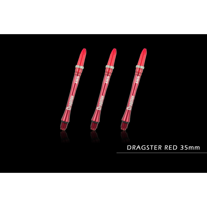 Palos Monster Dragster Rojo 35 mm