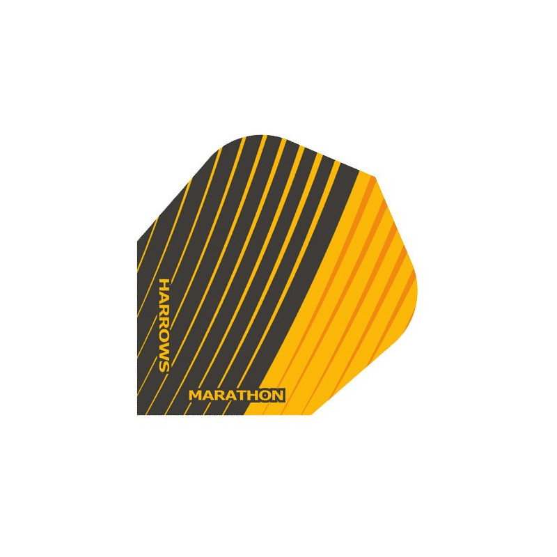 Plumas Harrows Marathon AMARILLA NEGRA RAYAS