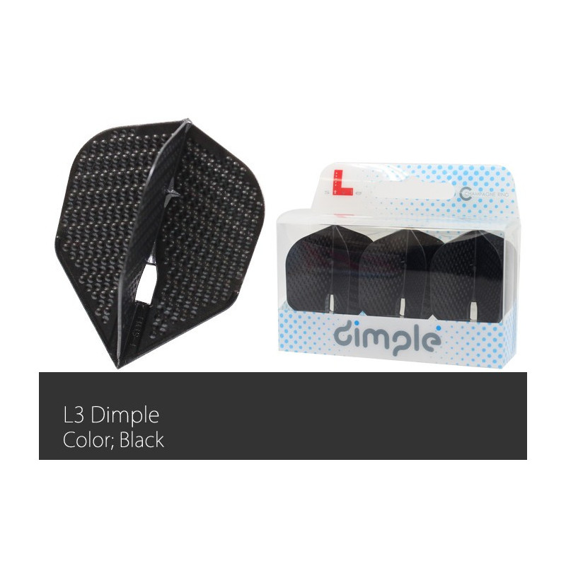 L3d Shape Dimple Black