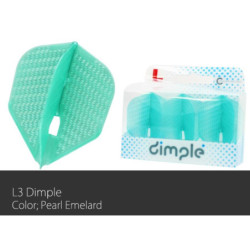 L3d Shape Dimple Emerald