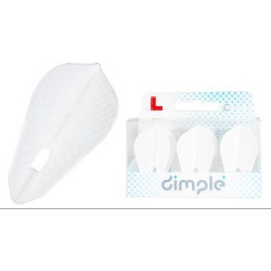 L9d Z" Dimple Fantail White"