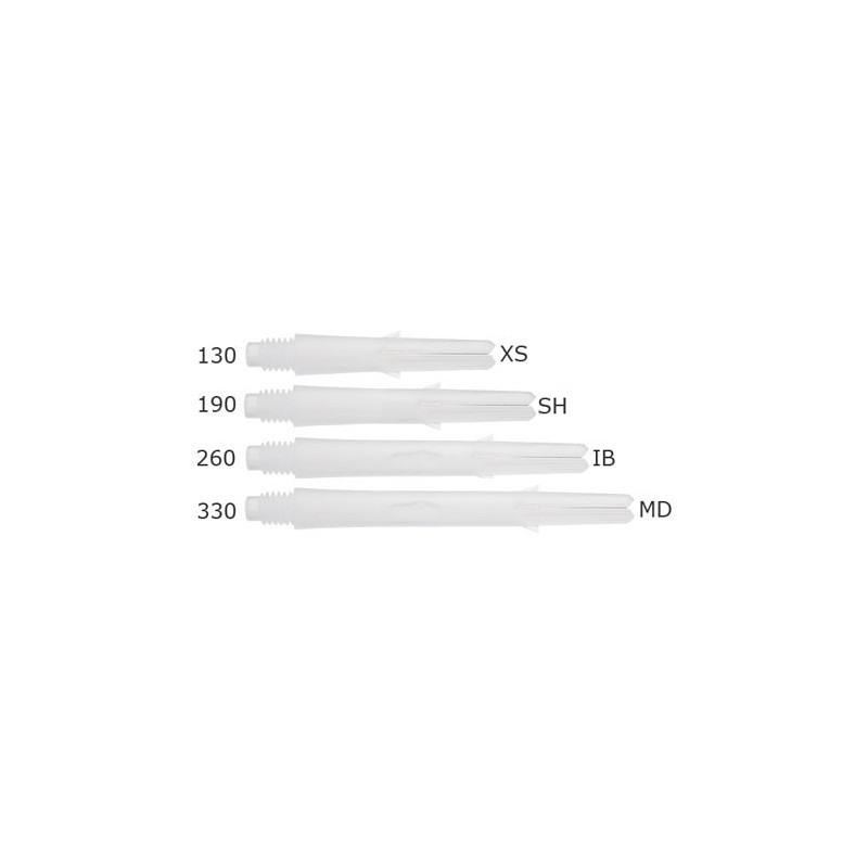 Lshaft Lock Straight 190-Milky White