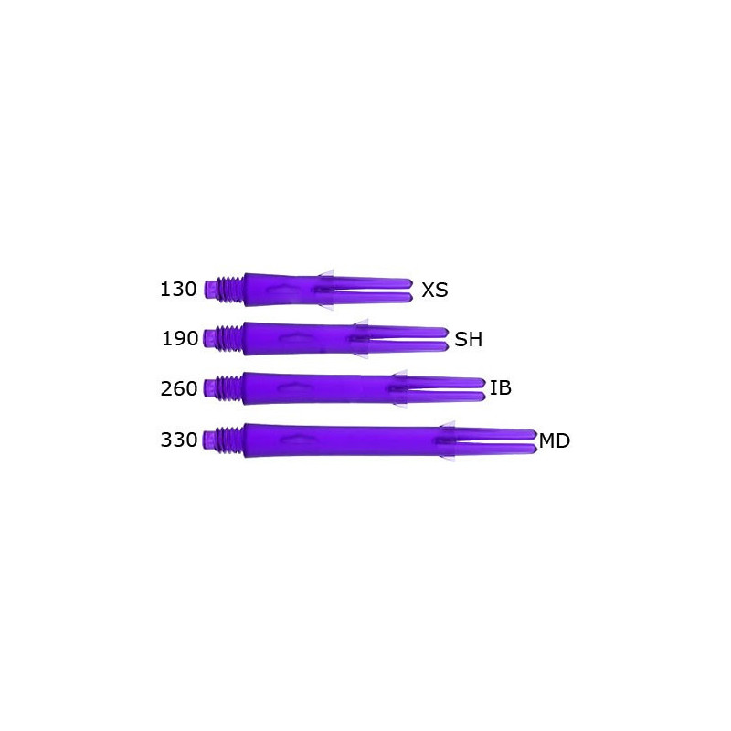 Lshaft Lock Straight 190-Purple
