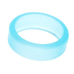 L-ring (Set of 6) Clear Blue