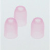 Champagne Ring (Set of 6 Plastic) Clear Pink