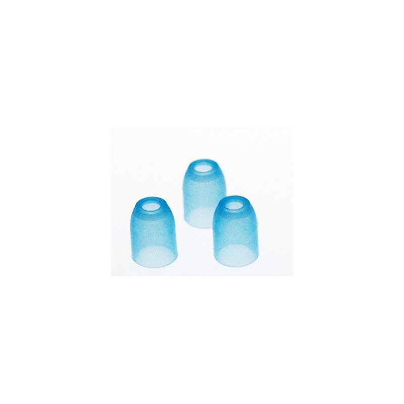 Champagne Ring (Set of 6 Plastic) Clear Blue