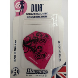 Plumas Harrows Diva Rosa y ramas