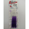 Lshaft Lock Straight 190-Purple