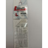 Lshaft Lock Straight 190-Milky White