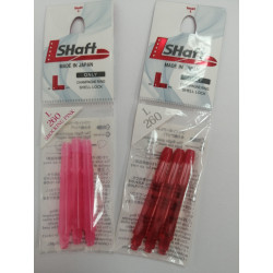 Lshaft Lock Straight 260-Shocking Pink/red