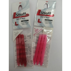 Lshaft Lock Straight 330-Shocking Pink/Red