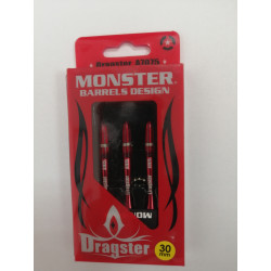 Palos Monster Dragster Rojo 30 mm