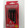 Palos Monster Dragster Rojo 25 mm
