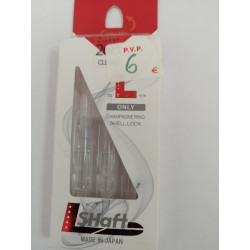 Lshaft Silent Straight (Giratorio) 260-Clear