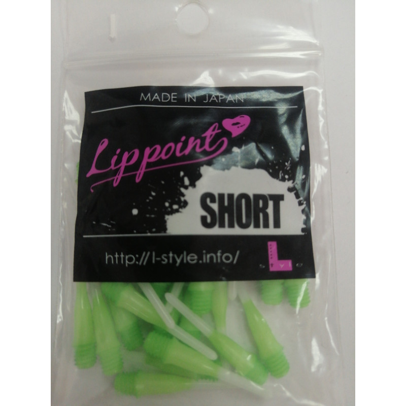 Bolsa Puntas Lippoint Short Verde (50u) 22mm