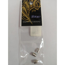 Champagne Ring (Set of 3 Plastic) Metal Silver DMC JAPAN