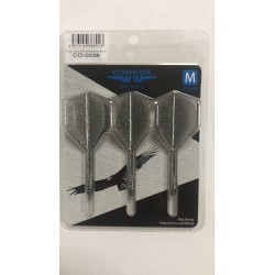 PLUMAS CONDOR LAME GLITTER SILVER Std Medium